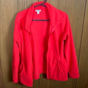 Pink Fleece very pretty just don’t wear